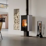 Сталева піч BOKAR Aston FD 4380 ( 9,0 кВт ) black ceramatex — фото 14
