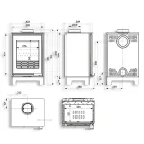 Піч камін KAWMET HARITA S15i Basic ECO — фото 10
