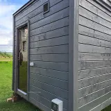 Баня модель КУБ з пічкою на дровах — фото 5