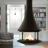 Центральний підвісний камін Bordelet ZELIA 908 із шовкографією — фото 7