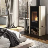 Сталева піч BOKAR Aston WD 4380 ( 9,0 кВт ) white ceramatex — фото 15