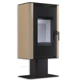Сталева піч BOKAR Aston FD 4380 ( 9,0 кВт ) white ceramatex — фото 13