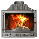 Камінна топка KAWMET W4 PB (14.5 kW) праве бокове скло — фото 3