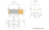 Камінна топка Brunner Urfeuer Panorma 50/44/88/44 — фото 3