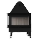 Камінна топка M-FIRE 80 кутова ліва (17kW) — фото 1