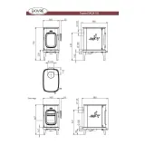 Чавунна піч Dovre Saga 101 — фото 3