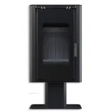 Сталева піч BOKAR Aston FD 4380 ( 9,0 кВт ) black ceramatex — фото 8