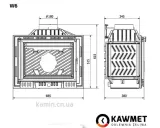 Камінна топка Kawmet W6 (13.7 kW) — фото 7