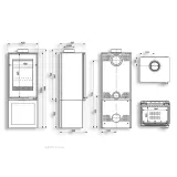 Піч камін KAWMET VENUS S16 S-Box Decor ECO — фото 10