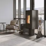 Сталева піч BOKAR Aston FD 4380 ( 9,0 кВт ) black ceramatex — фото 18