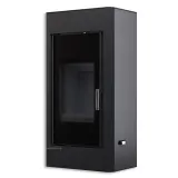 Сталева піч BOKAR Aston ST 4380 ( 9,0 кВт ) black ceramatex — фото 1