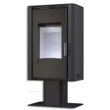 Сталева піч BOKAR Aston FD 4380 ( 9,0 кВт ) white ceramatex — фото 1