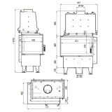 Камін Defro Home RIVA SM BP SHORT — фото 3