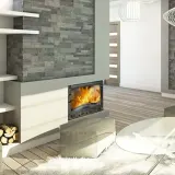 Камінна топка KAWMET W4 PB (14.5 kW) праве бокове скло — фото 8