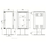 Піч Камін Defro Home Orbis Top — фото 2