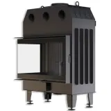 Камінна топка BOKAR 855047 L (17,0 kW ) black ceramatex — фото 1