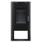 Сталева піч BOKAR Aston WD 4380 ( 9,0 kW ) black ceramatex — фото 8