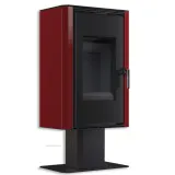 Сталева піч BOKAR Aston FD 4380 ( 9,0 кВт ) black ceramatex — фото 12