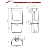 Чавунна піч Dovre SENSE 403 — фото 12