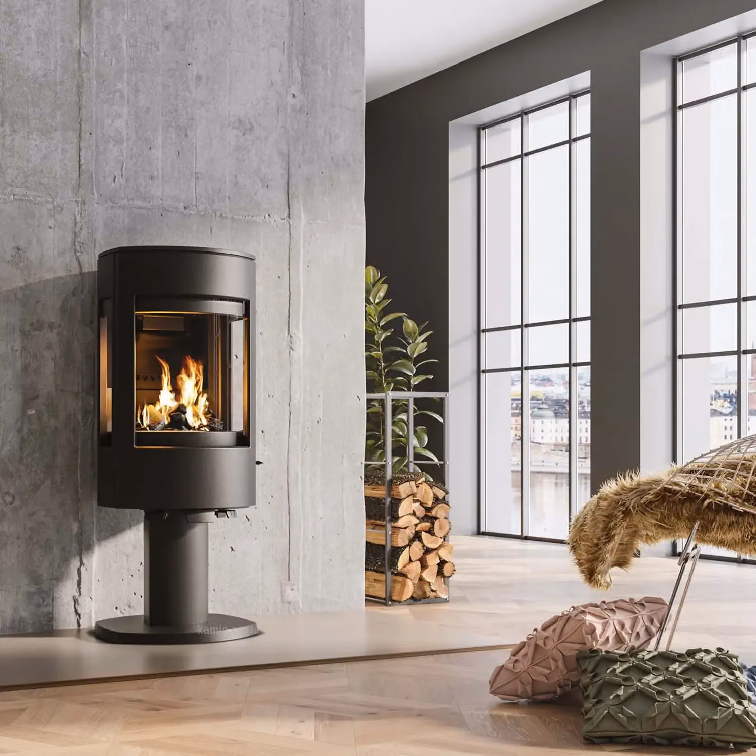 Чавунна піч Dovre ASTRO 4CB/P — фото 5
