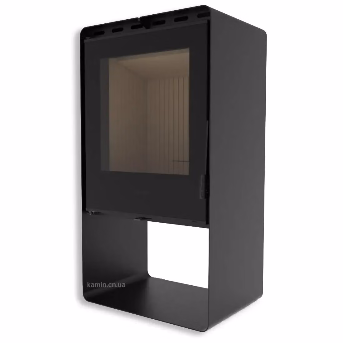 Піч сталева M-Fire з дровником Santorini (12kW)