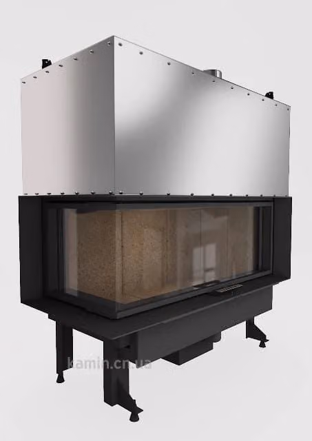 Кутовий камін Corner Architectural 119x42