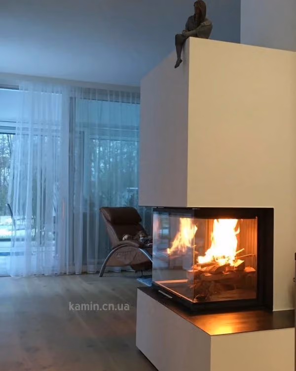 Камін Brunner panorama kamin 57/40/60/40