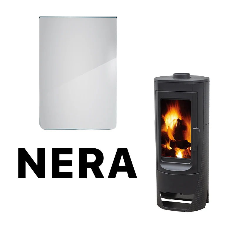 Скло для печі Plamen Nera