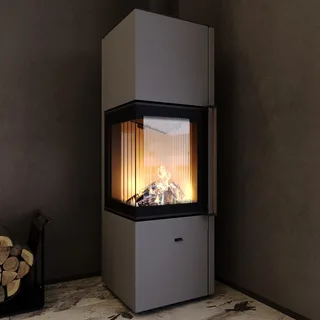 Піч сталева кутова M-Fire Corfu 9kW — фото 15