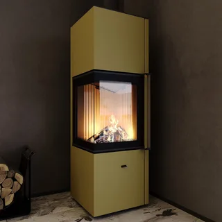 Піч сталева кутова M-Fire Corfu 9kW — фото 12