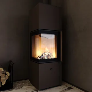 Піч сталева кутова M-Fire Corfu 9kW — фото 13