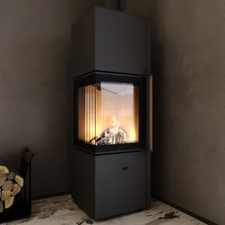 Піч сталева кутова M-Fire Corfu 9kW — фото 16