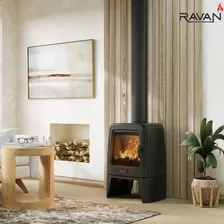 Чавунна піч RAVAN ARNE 8 кВт на дровах — фото 25