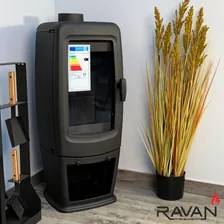 Чавунна піч RAVAN Incorta 10 кВт на дровах — фото 21