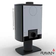 Чавунна піч Ravan Krono 8 kW — фото 16
