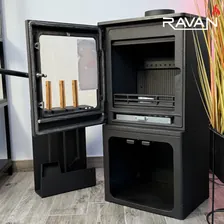 Чавунна піч RAVAN Magic 10 кВт на дровах — фото 27