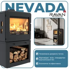 Чавунна піч Ravan Nevada 14 kW — фото 9